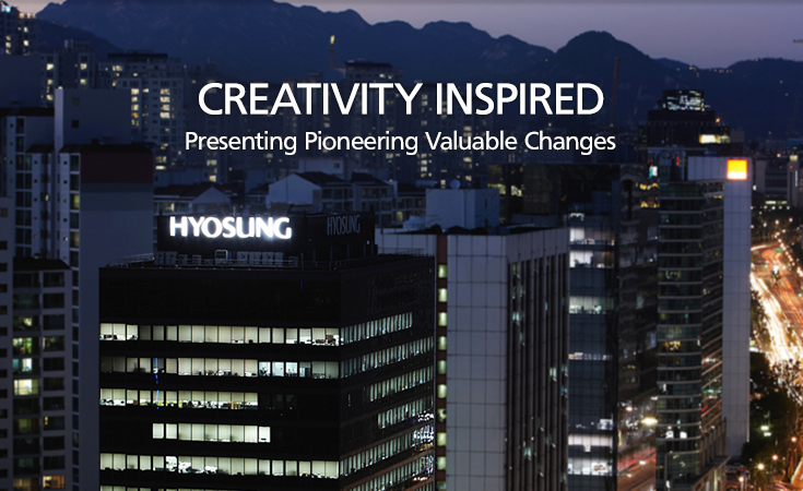 CREATIVITY INSPRIED Presenting Pioneering Valuable Changes.