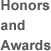 Honors and Awards
